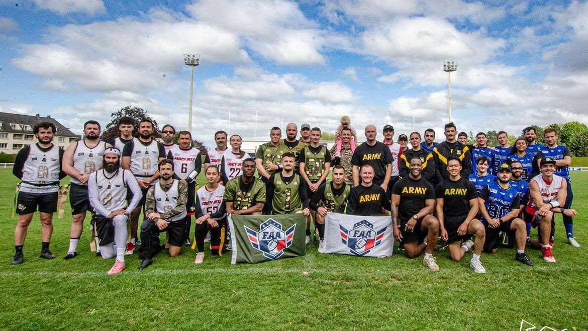 Tournoi de flag football à Bayeux, 6 juin 2026