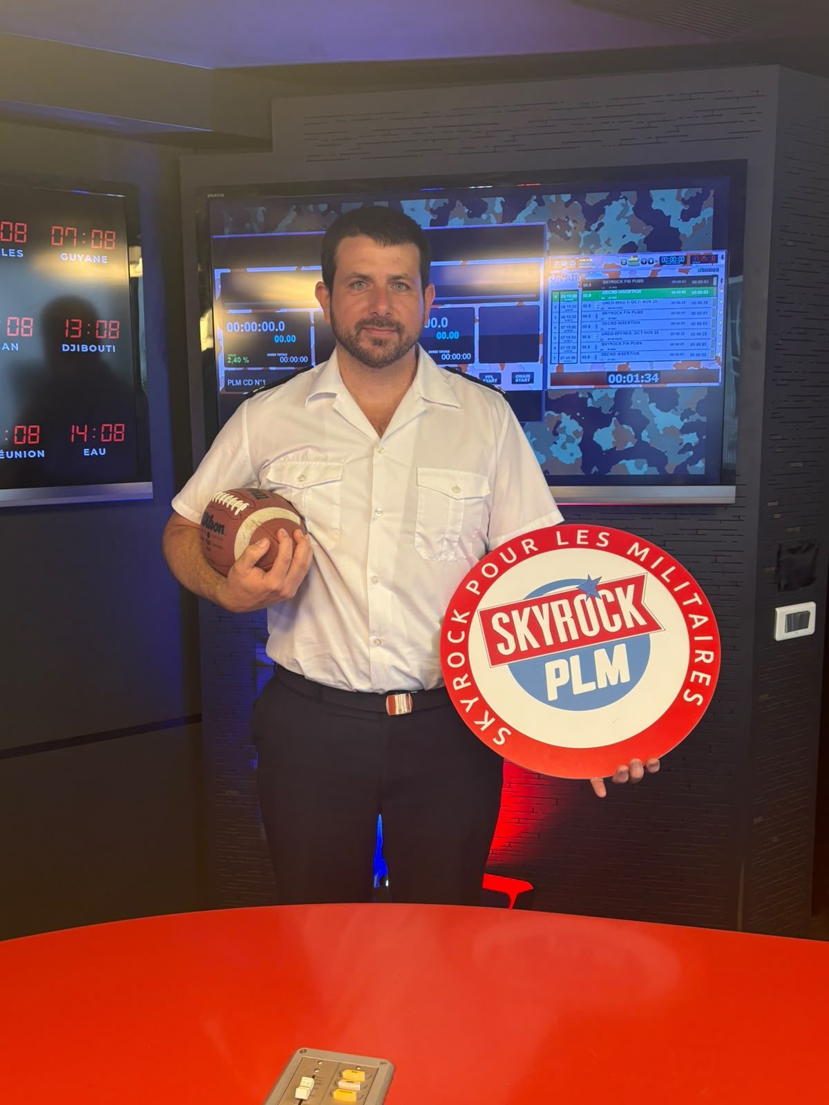 Interview du Football Américain des Armées sur Skyrock PLM